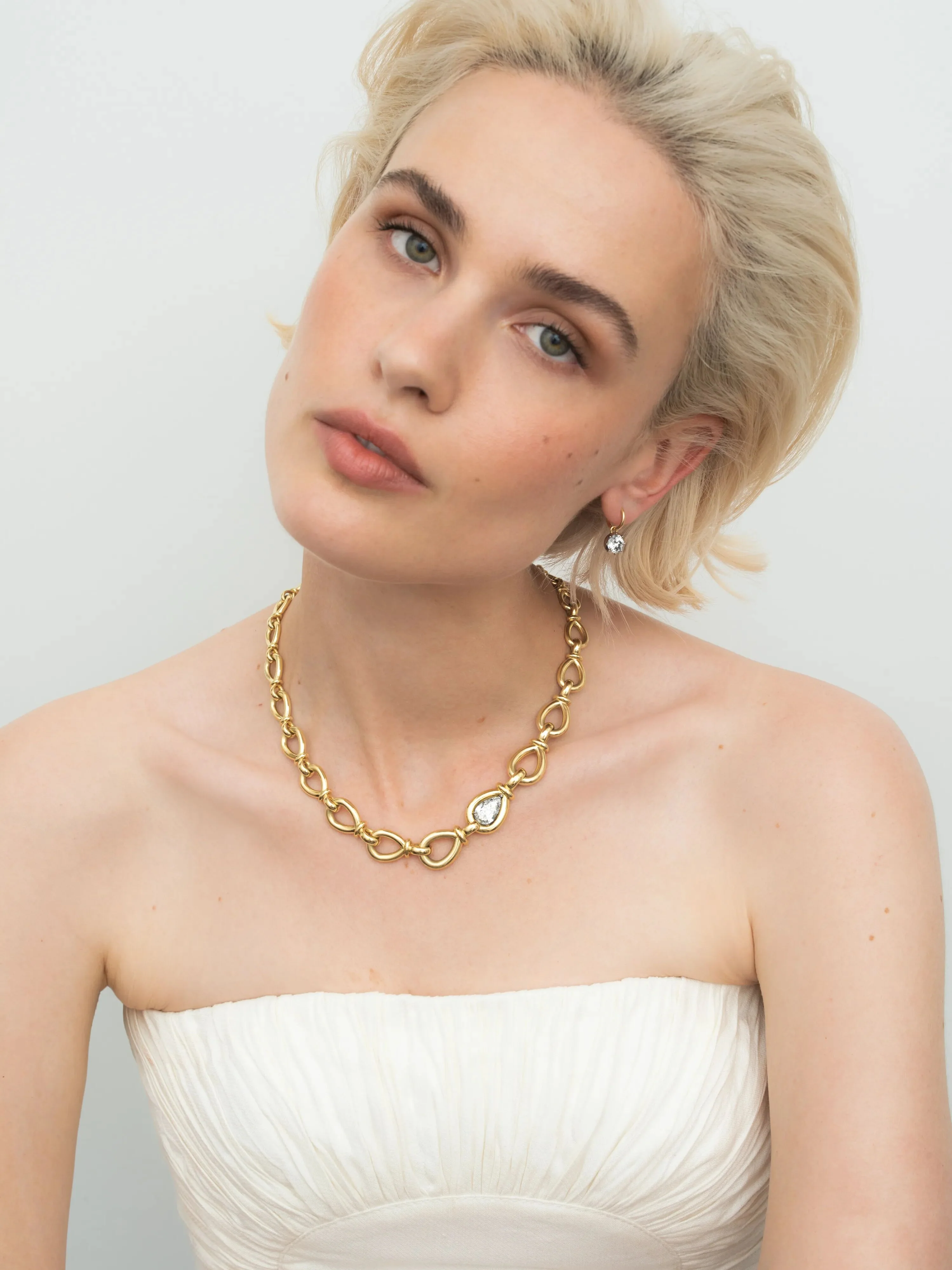 Arbor Knot Diamond Necklace - Image 3