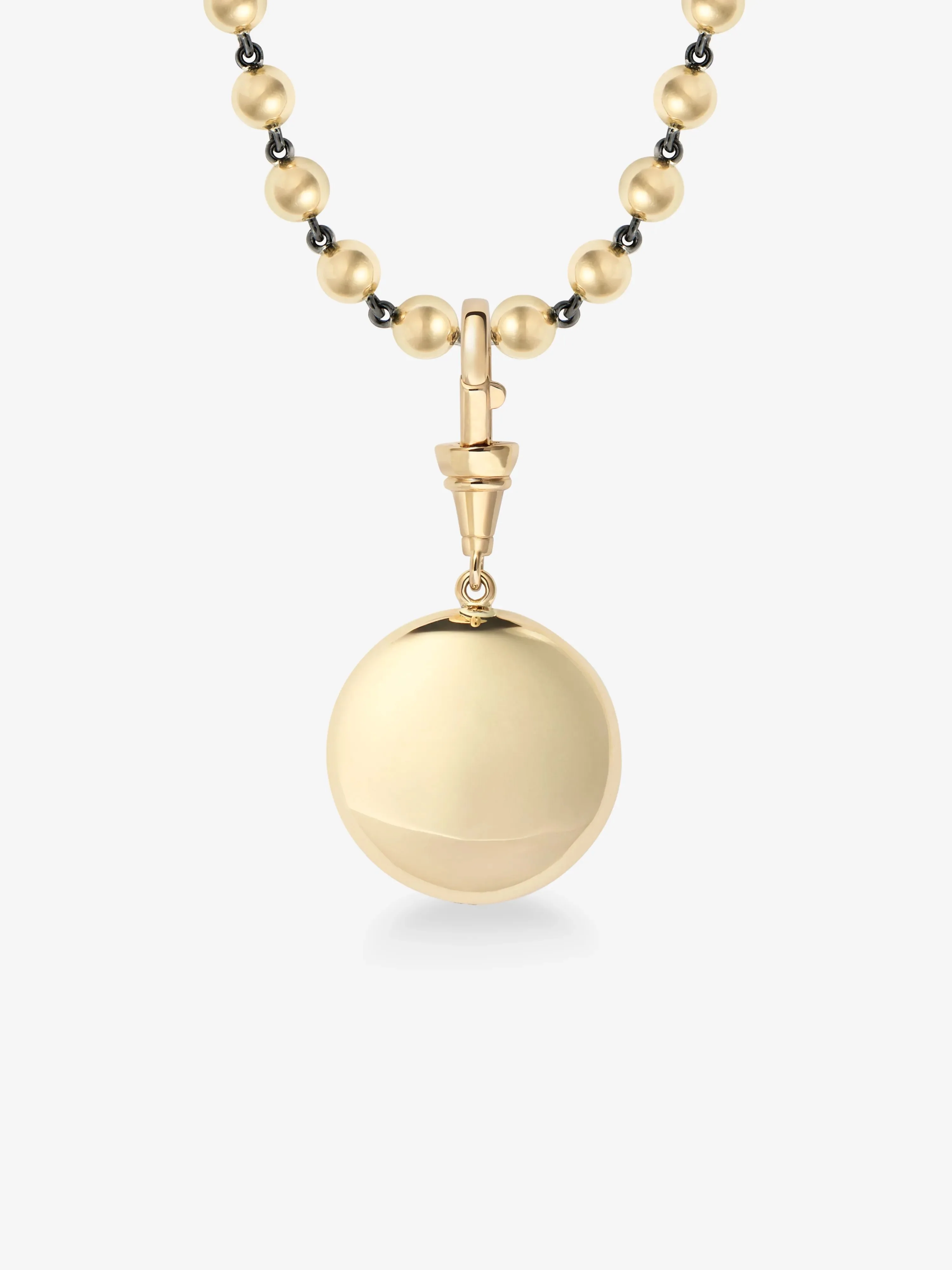 Happy Face Yellow Gold Pendant - Image 4