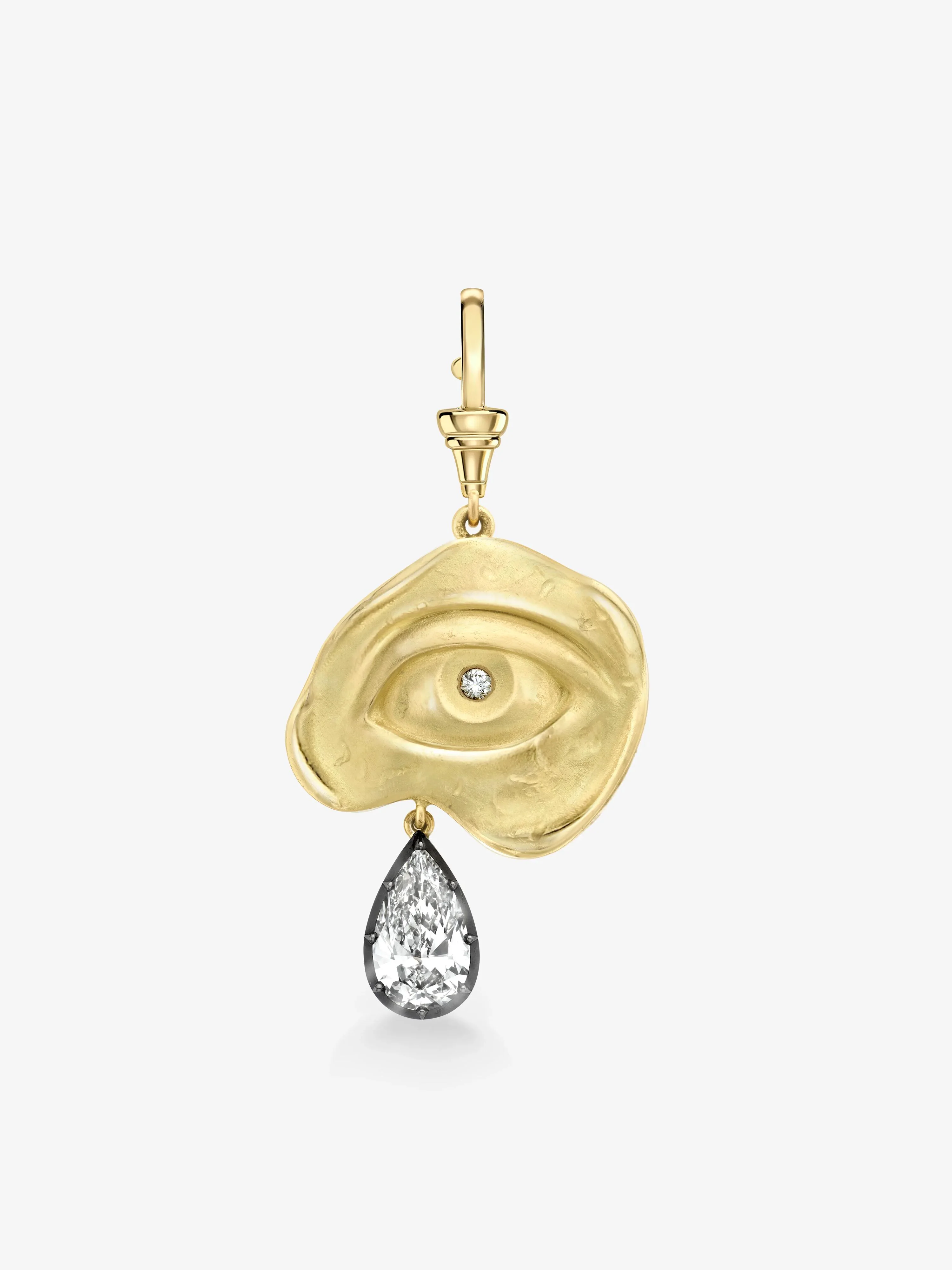 Medallions Cry Baby 3.06ct Diamond Pendant