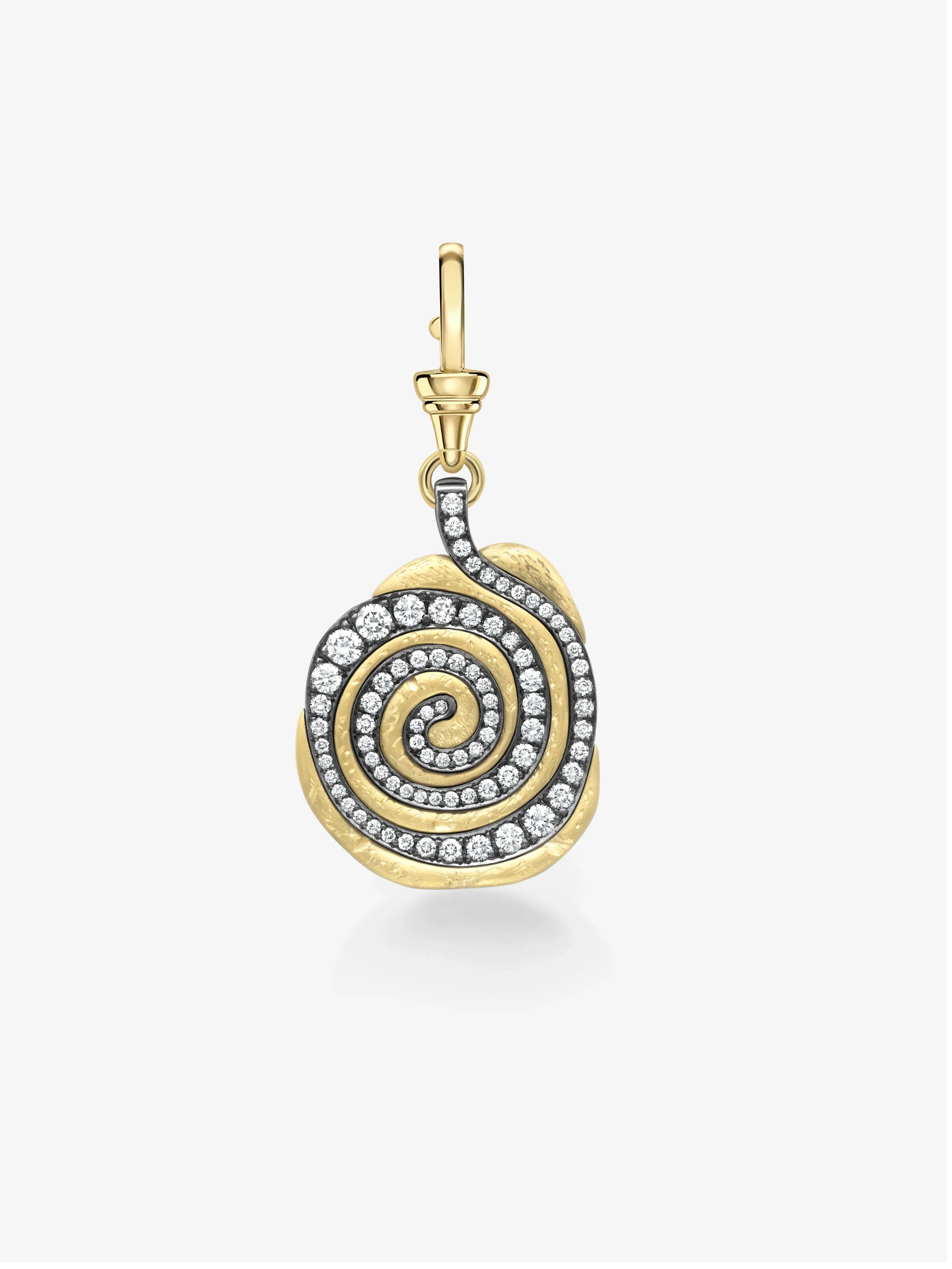Medallions Fern Diamond Pendant