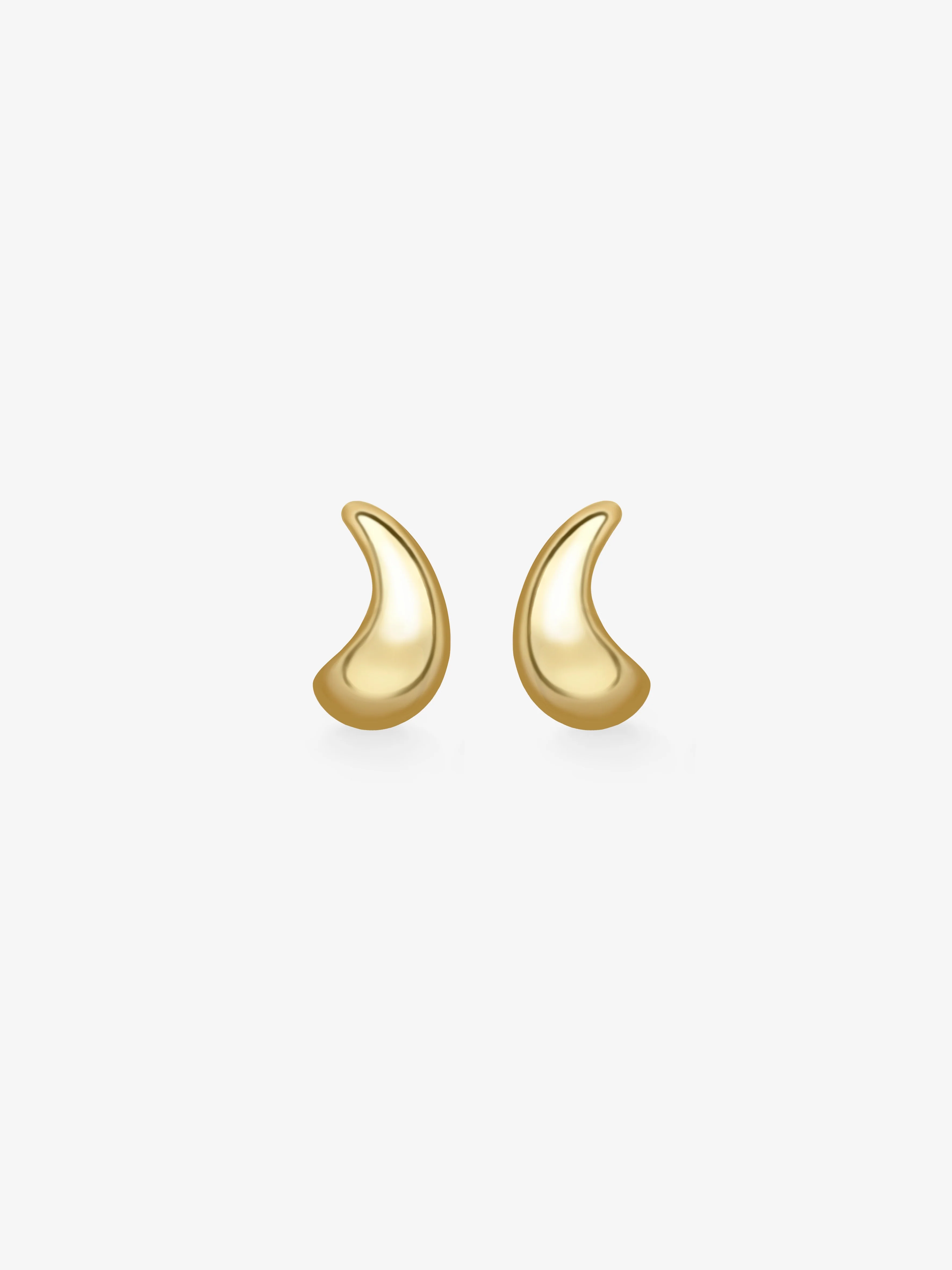 Rush Hour Small 'Til Late Yellow Gold Earrings