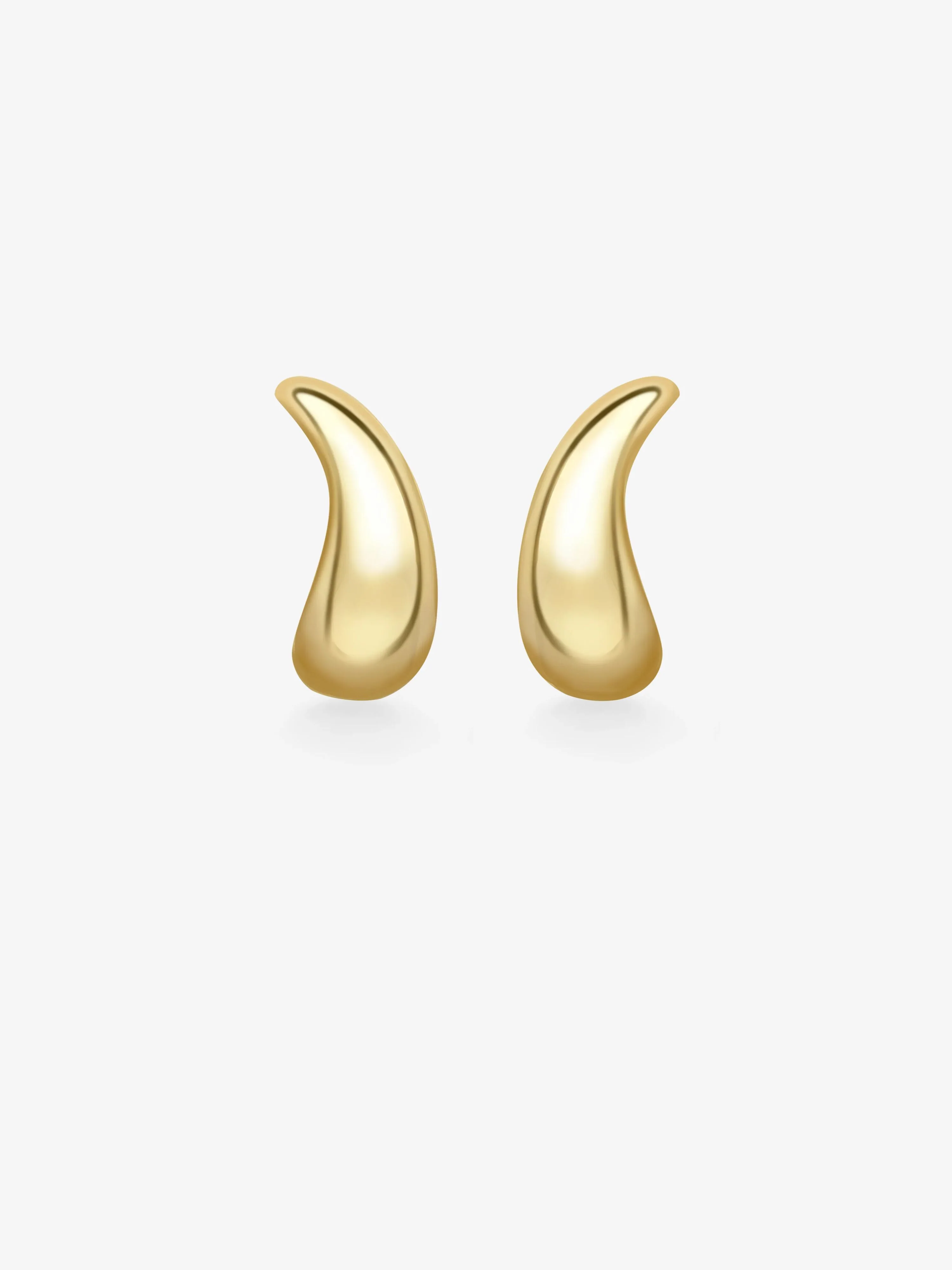 Rush Hour 'Til Late Yellow Gold Earrings
